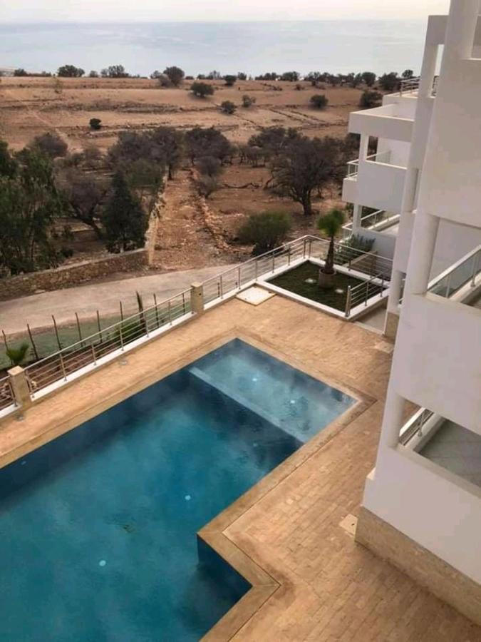 Ferienwohnung Duplex Taghazout Ocean With Pool & Fitness Exterior foto
