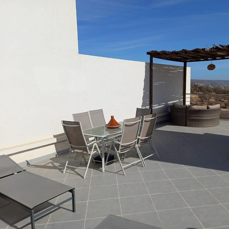Ferienwohnung Duplex Taghazout Ocean With Pool & Fitness Exterior foto