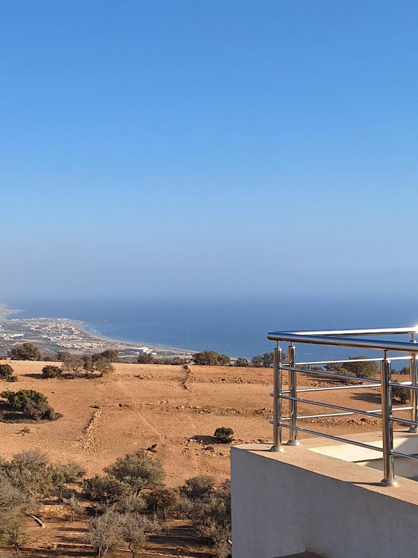 Ferienwohnung Duplex Taghazout Ocean With Pool & Fitness Exterior foto