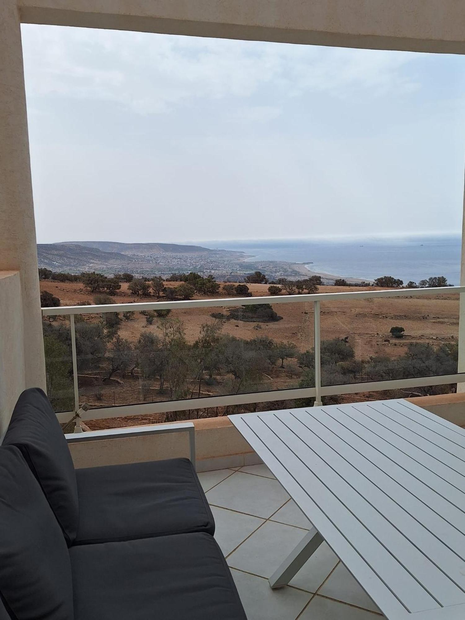 Ferienwohnung Duplex Taghazout Ocean With Pool & Fitness Exterior foto
